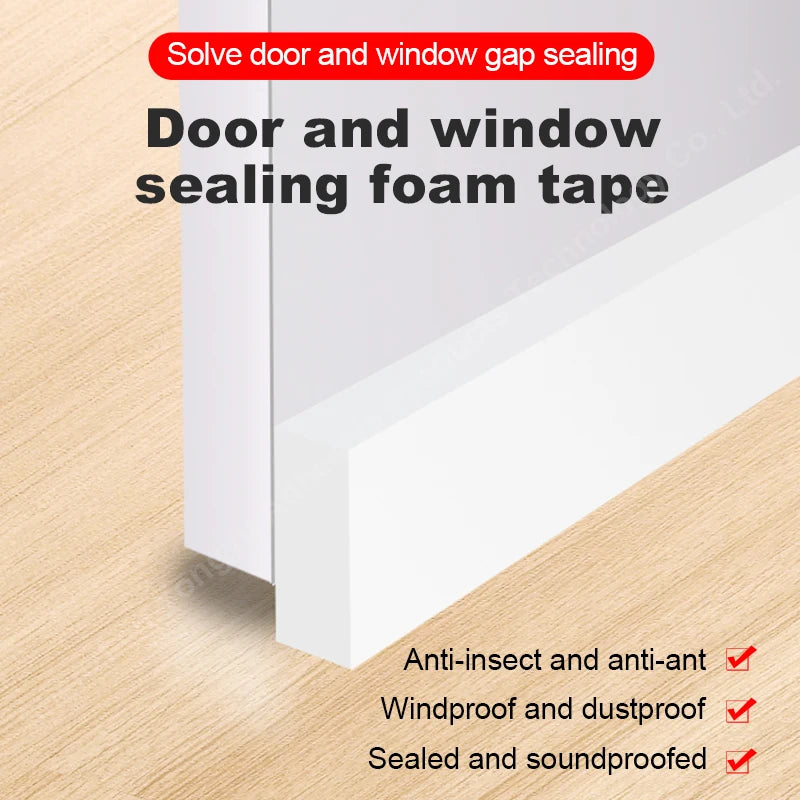 EVA Foam Tape Self-adhesive Shockproof Moisture Proof Preservative Single Sided Tape Seal Friction Protection Foam Adhesive Tape