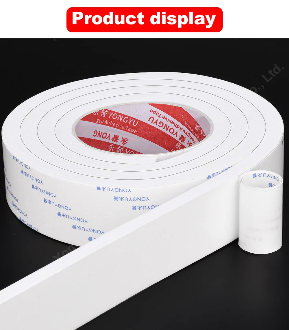 EVA Foam Tape Self-adhesive Shockproof Moisture Proof Preservative Single Sided Tape Seal Friction Protection Foam Adhesive Tape