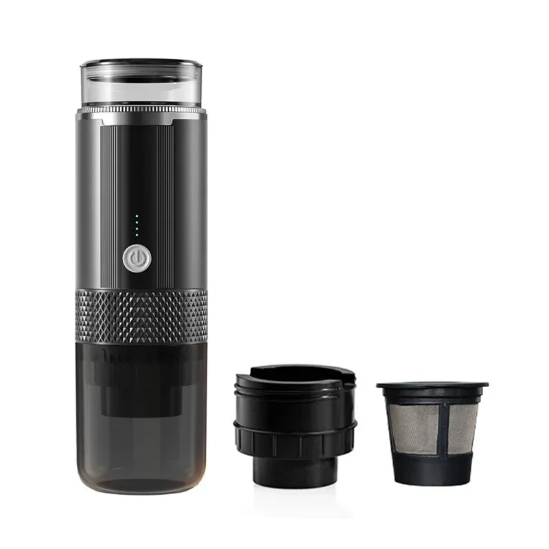 Coffee Maker Electric Capsule Grinding Coffee Brewer Portable Coffee Maker Suitable for Ground Coffee and Coffee Capsules