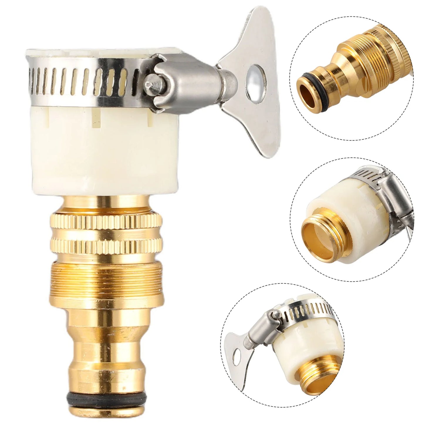 15-23mm Universal Hose Tap Adapters Faucet Tap Connector Garden Water Hose Pipe Fitting Faucet Adapter Watering Garden Tools