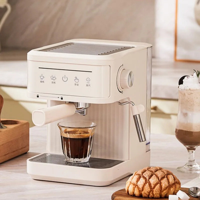 Electric Italian Coffee Machines Professional Espresso Coffee Maker Semi Automatic milk frother Cappuccino Latte Espresso maker