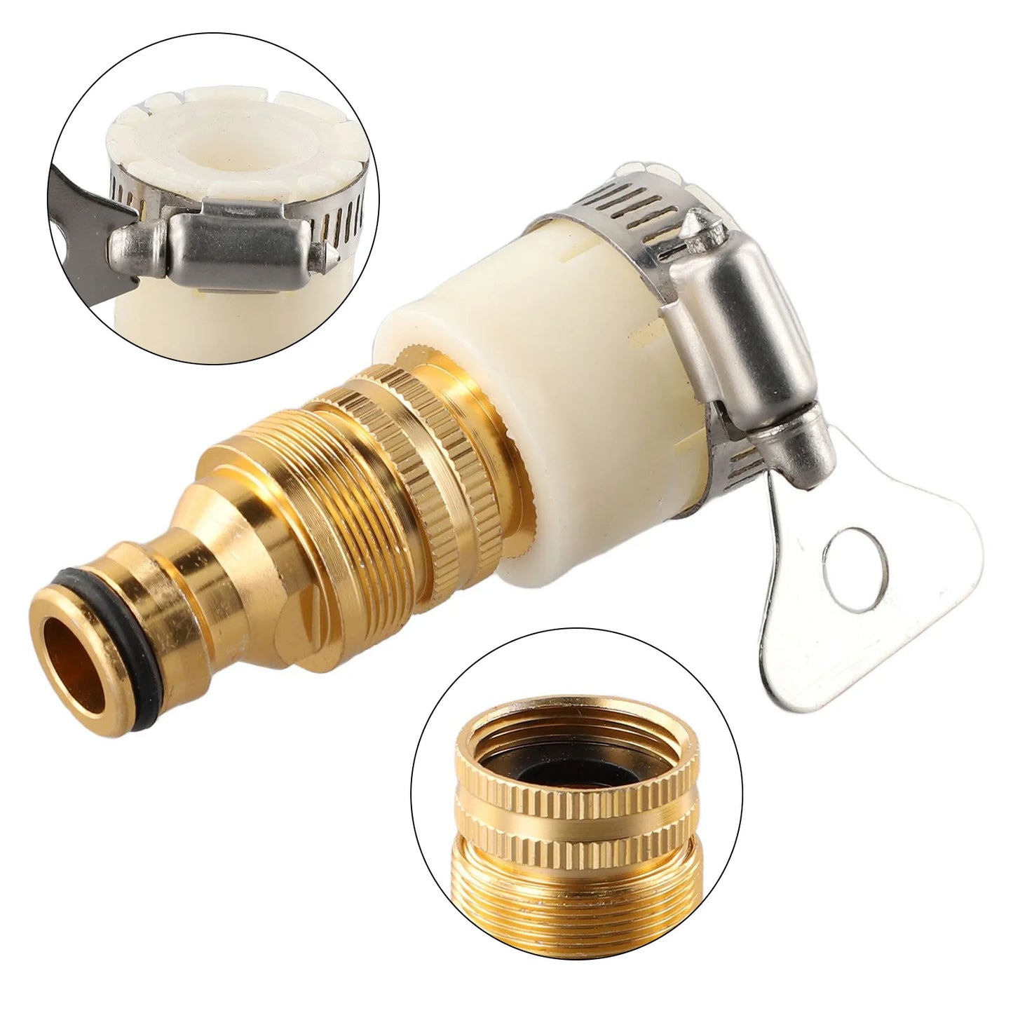 15-23mm Universal Hose Tap Adapters Faucet Tap Connector Garden Water Hose Pipe Fitting Faucet Adapter Watering Garden Tools