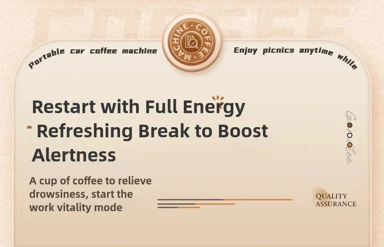 Coffee Maker Electric Capsule Grinding Coffee Brewer Portable Coffee Maker Suitable for Ground Coffee and Coffee Capsules