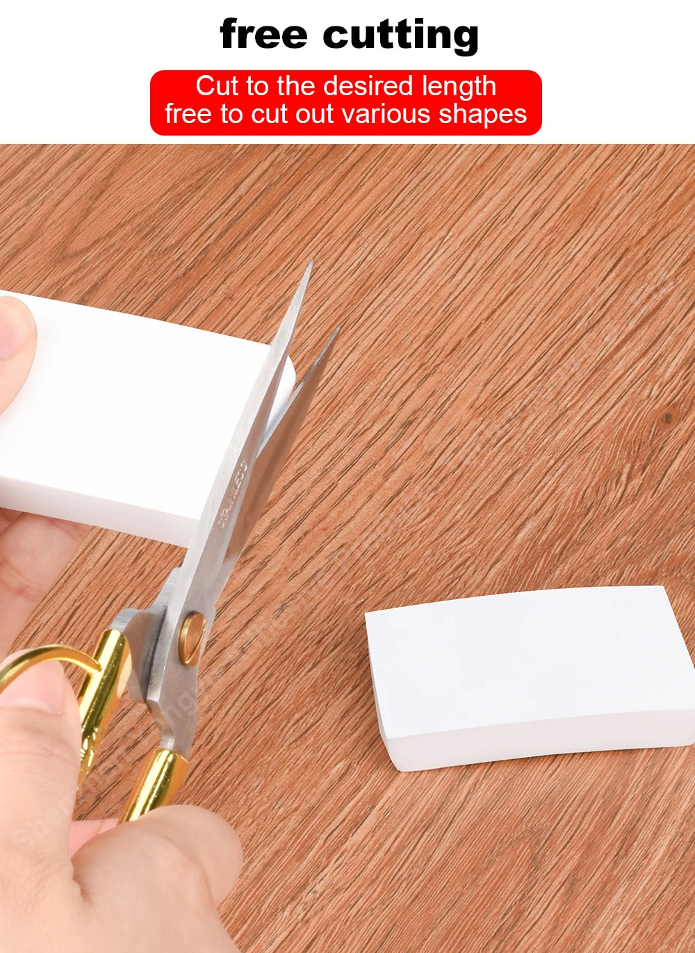 EVA Foam Tape Self-adhesive Shockproof Moisture Proof Preservative Single Sided Tape Seal Friction Protection Foam Adhesive Tape